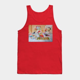 Santas House Tank Top